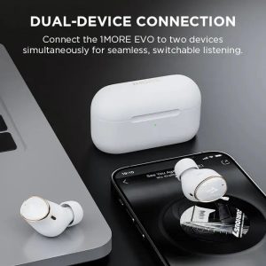1MORE EVO True Wireless Active Noise Canceling Headphones